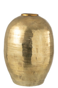 Vase Arya Metal Gold Large
