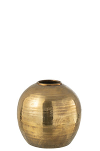 Vase Arya Metal Gold Small