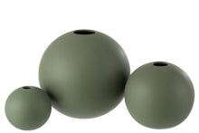 Afbeelding in Gallery-weergave laden, Vase Ball Ceramic Green Large
