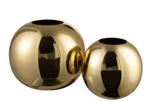 Afbeelding in Gallery-weergave laden, Vase Ball Stainless Steel Shiny Gold Small
