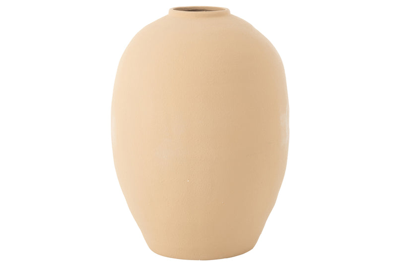 Vase Cassia Oval Clay Beige