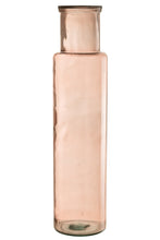 Afbeelding in Gallery-weergave laden, Vase Cylinder Glass Light Pink Large
