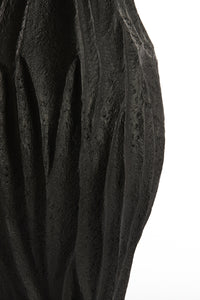 Vase deco 24x44,5 cm VEDDER matt black