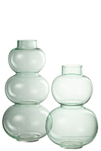 Afbeelding in Gallery-weergave laden, Vase Globes Glass Green Large
