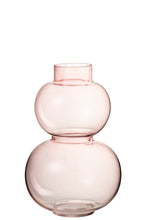 Afbeelding in Gallery-weergave laden, Vase Globes Glass Pink Small

