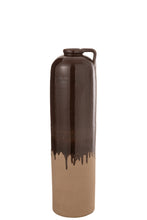 Afbeelding in Gallery-weergave laden, Vase Handle Ceramic Beige/Brown Medium
