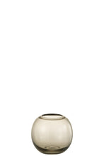 Afbeelding in Gallery-weergave laden, Vase Norma Glass Grey Small
