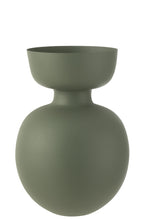 Afbeelding in Gallery-weergave laden, Vase Thibault Aluminium Green Large
