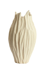 Afbeelding in Gallery-weergave laden, Vase deco 24x44,5 cm VEDDER cream
