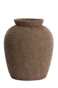 Vase deco 36x46,5 cm VENDIE brown