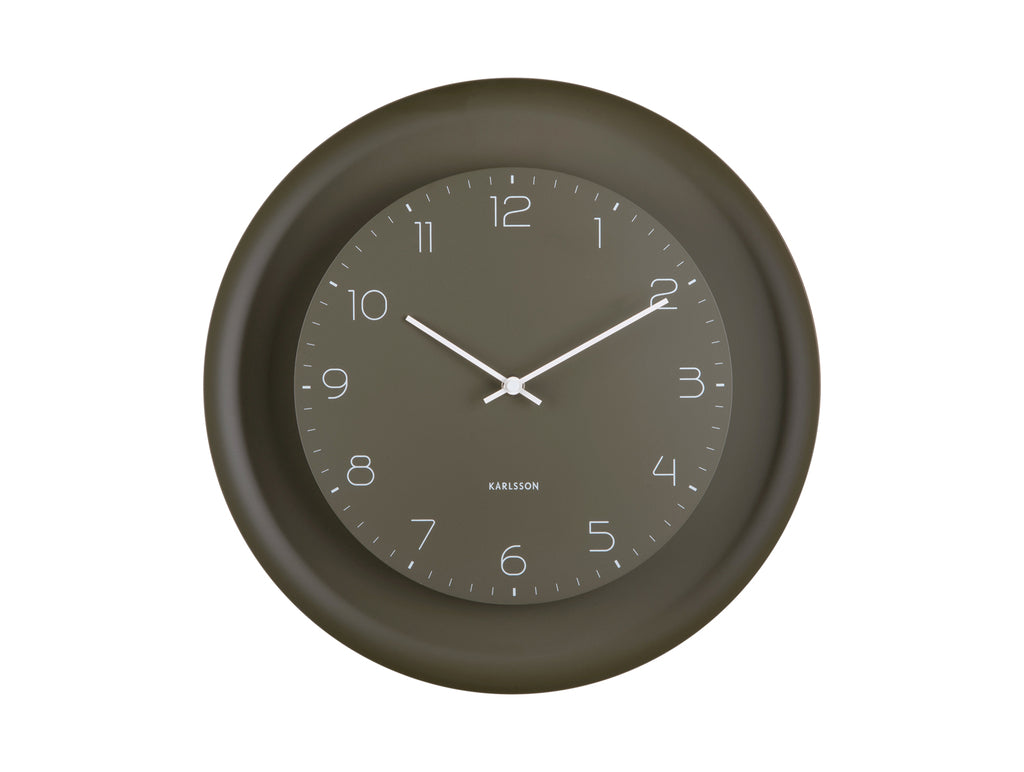 Wall Clock Dual Disc