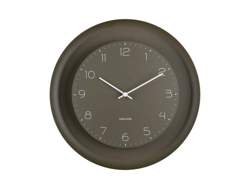 Wall Clock Dual Disc