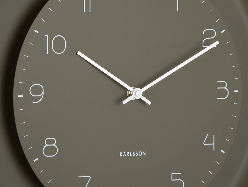 Wall Clock Dual Disc