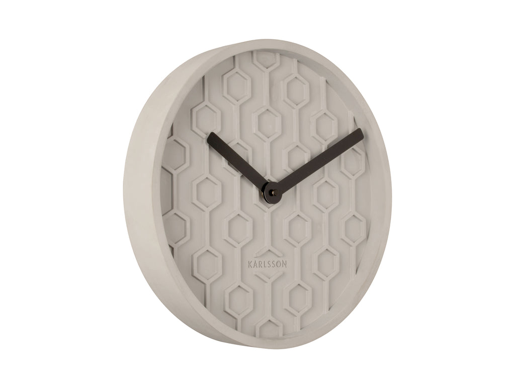 Wall Clock Honeycomb