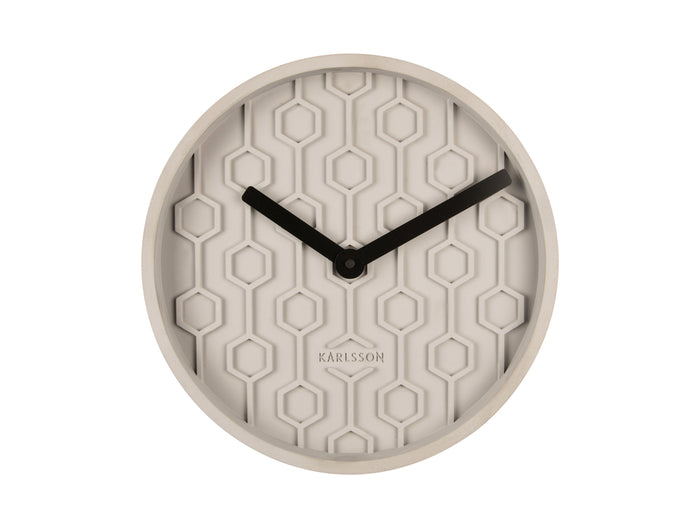 Wall Clock Honeycomb