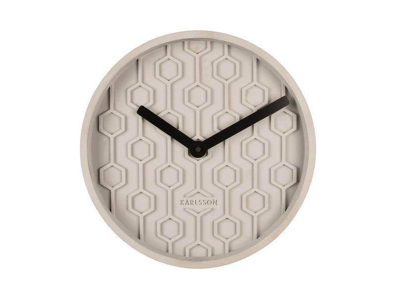 Wall Clock Honeycomb