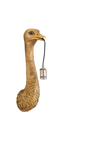 Wall lamp 18x15,5x57,5 cm OSTRICH antique bronze