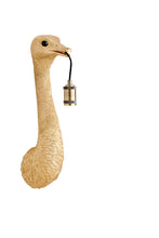 Afbeelding in Gallery-weergave laden, Wall lamp 18x15,5x57,5 cm OSTRICH gold
