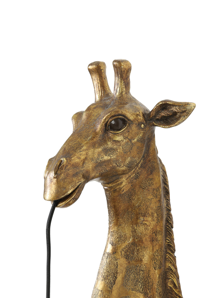Wall lamp 20,5x19x61 cm GIRAFFE antique bronze