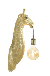 Wall lamp 20,5x19x61 cm GIRAFFE gold