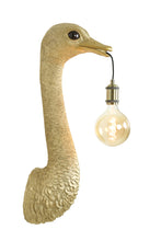 Afbeelding in Gallery-weergave laden, Wall lamp 25x19x72 cm OSTRICH gold
