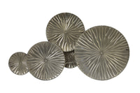 Wall ornament 77x43x4 cm MONDANA antique gold