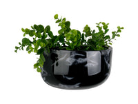Wall Plant Pot Oval Wide Marble