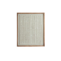 Wanddecoratie Haiku - Crème - 74x2x90cm