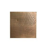 Wanddecoratie Zahina - Antiek brons - 80x1.5x80cm