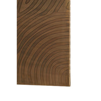 Wanddecoratie Zahina - Antiek brons - 80x1.5x80cm
