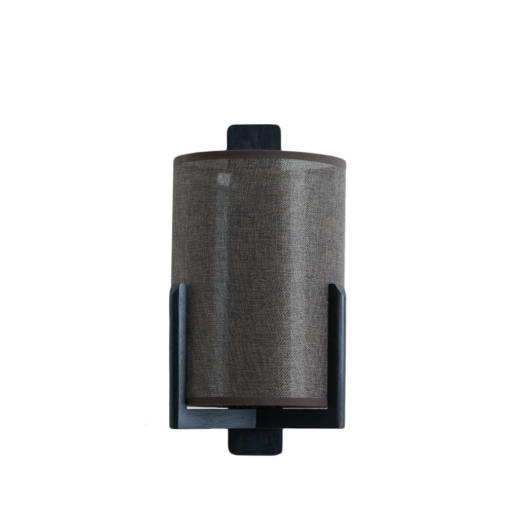 Wandlamp Litto - Mat zwart - 22x18x36cm