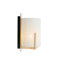 Wandlamp Litto - Naturel - 22x18x36cm