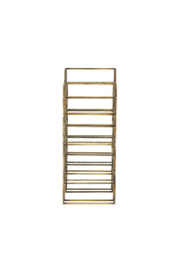 Wine rack 12 bottles 30x18x46 cm SALBRIS antique bronze
