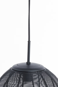 Hanging lamp 26x41 cm YAELLE  matt black