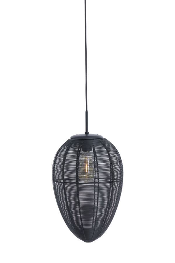 Hanging lamp 26x41 cm YAELLE  matt black