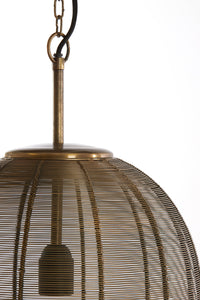 Hanging lamp 33x53 cm YAELLE antique bronze