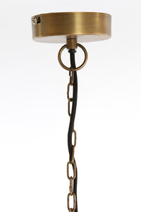 Hanging lamp 33x53 cm YAELLE antique bronze