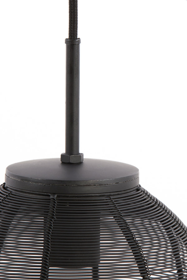 Hanging lamp 3L 80x20x33 cm YAELLE matt black