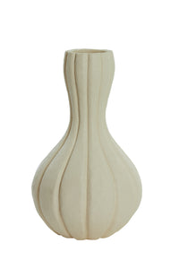 Vase deco 28,5x47,5 cm ZUCCA cream