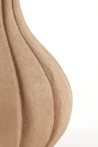Vase deco 28,5x47,5 cm ZUCCA light cognac