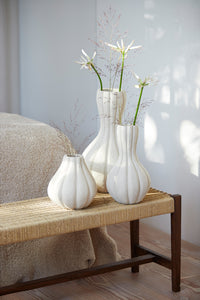 Vase deco 28,5x47,5 cm ZUCCA cream