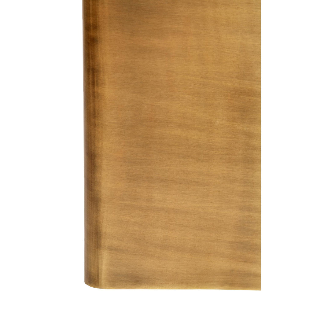 Zuil Alurio - Brons - 35.5x35.5x100cm