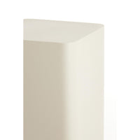 Zuil Alurio - Wit - 35.5x35.5x100cm