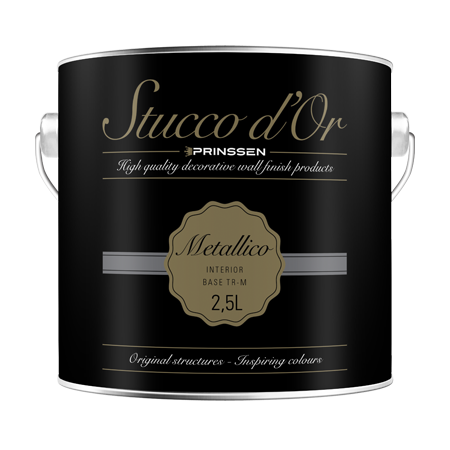 STUCCO D’OR METALLICO – Metallic muurverf