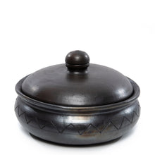 Afbeelding in Gallery-weergave laden, De Burned Curry Pot Met Patroon - Zwart
