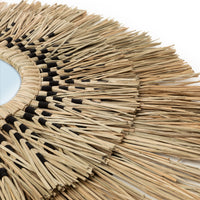De Havana Spiegel - Naturel Zwart - L
