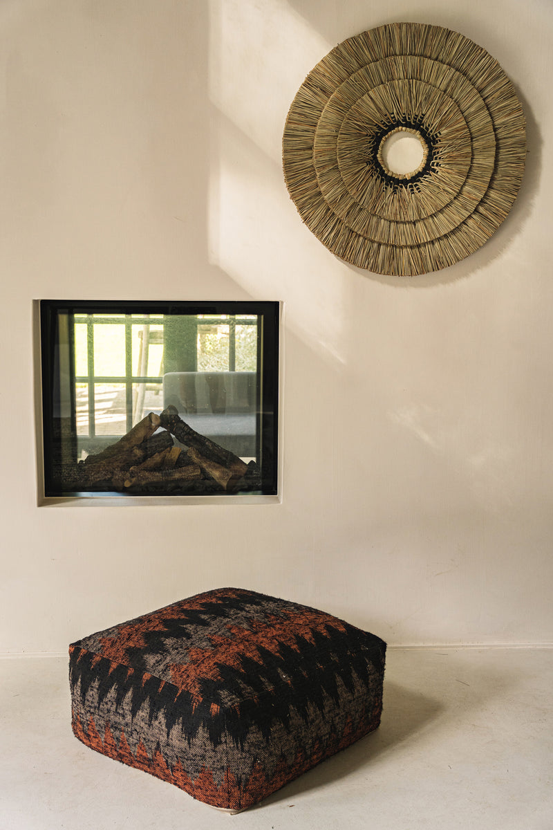 De Mengdong Muur Deco - Naturel Zwart
