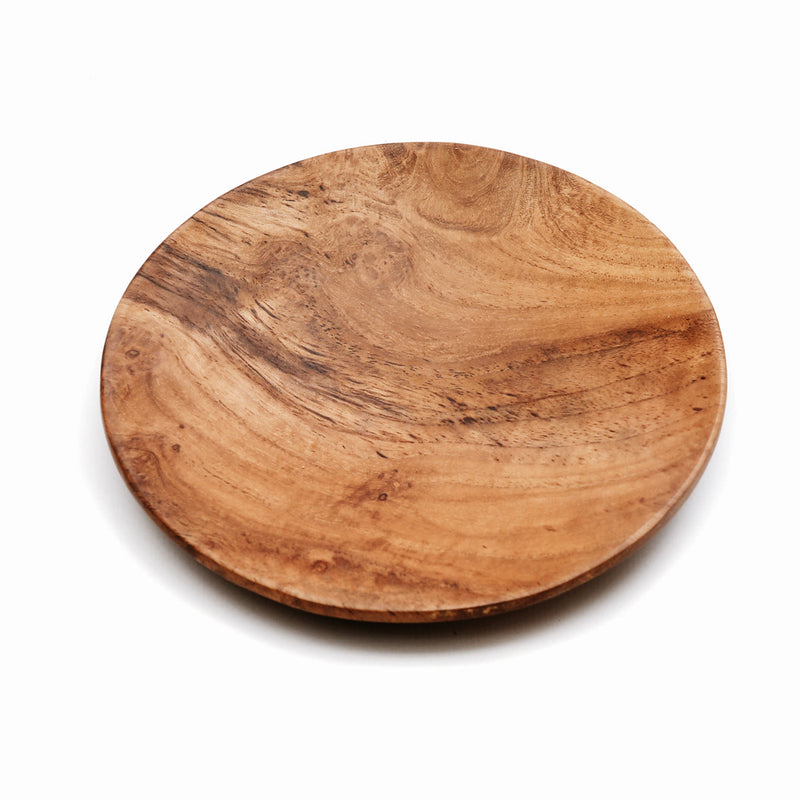 De Teak Root Rond Bord - M