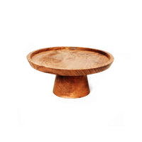 The Teak Root Cake Platter - S