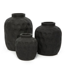 Afbeelding in Gallery-weergave laden, De Trendy Vaas - Zwart - S
